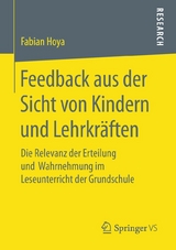 Feedback aus der Sicht von Kindern und Lehrkr&auml;ften - Fabian Hoya