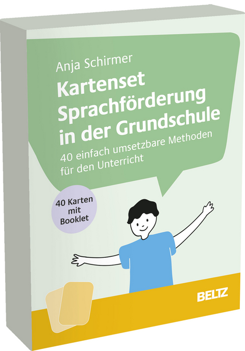Kartenset Sprachf&ouml;rderung in der Grundschule - Anja Schirmer