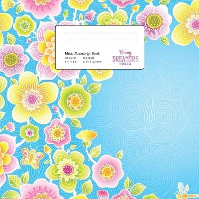 Music Manuscript Book -  Young Dreamers Press