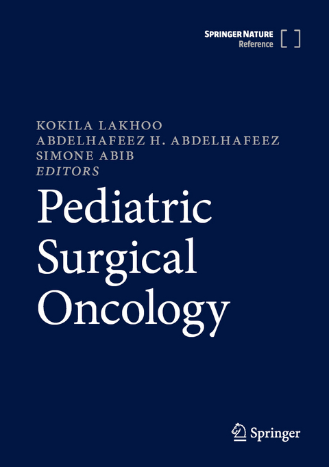 Pediatric Surgical Oncology - 