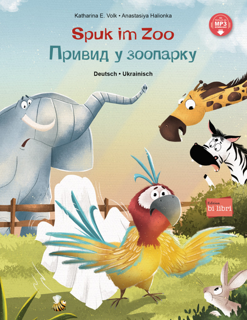 Spuk im Zoo (Deutsch-Ukrainisch) - Katharina E. Volk