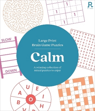 Large Print Brain Game Puzzles - Calm