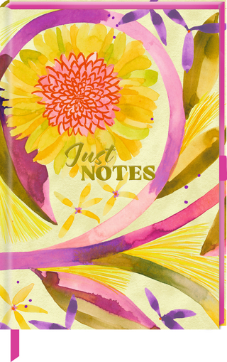 Notizbuch DIN A5 – Just Notes (YELLOW)