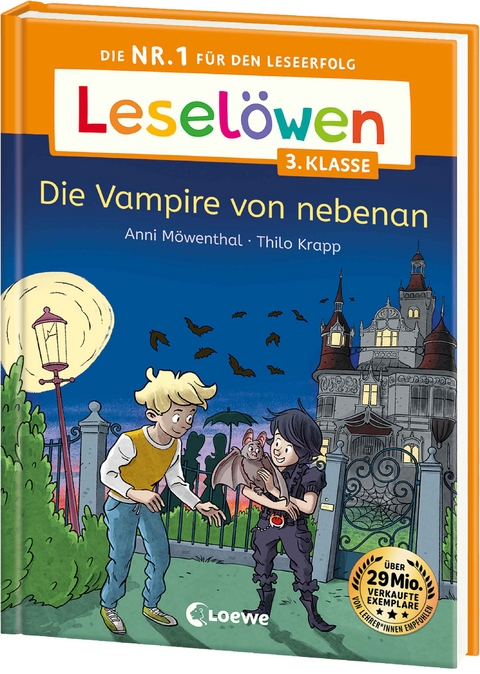 Lesel&ouml;wen 3. Klasse - Die Vampire von nebenan - Anni M&ouml;wenthal