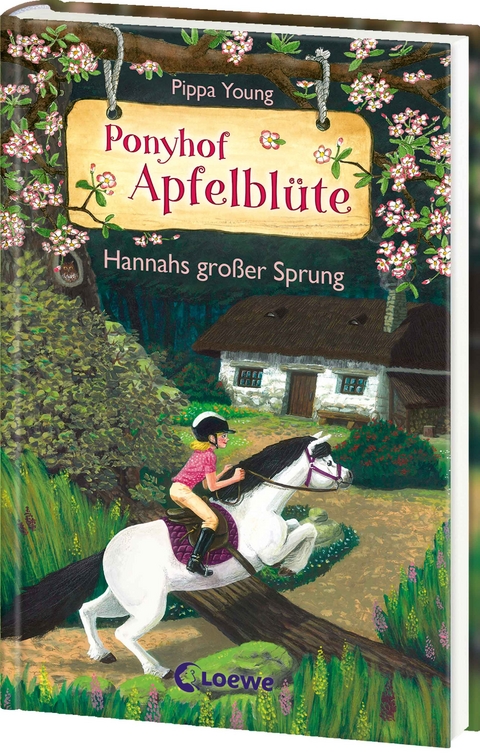 Ponyhof Apfelbl&uuml;te (Band 24) - Hannahs gro&szlig;er Sprung - Pippa Young