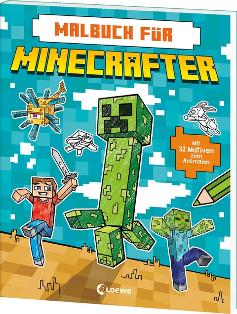 Malbuch f&uuml;r Minecrafter