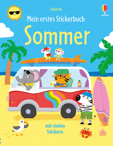 Mein erstes Stickerbuch: Sommer