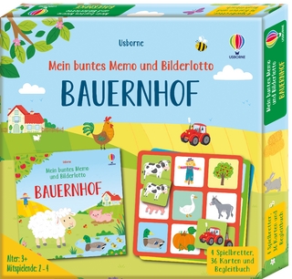 Mein buntes Memo und Bilderlotto: Bauernhof - 