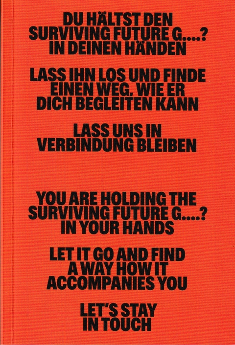 Surviving Future G&hellip;.? - Georg Winter, Maike Fraas, Marie G&ouml;tze, Larissa Peters