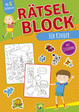 R&auml;tselblock f&uuml;r Kinder ab 5 Jahren