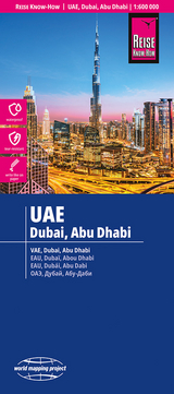 Reise Know-How Landkarte Vereinigte Arabische Emirate | United Arab Emirates (1:600.000)