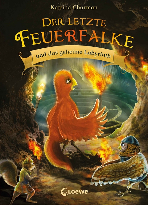 Der letzte Feuerfalke und das geheime Labyrinth (Band 10) - Katrina Charman