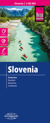 Reise Know-How Landkarte Slowenien / Slovenia (1:185.000) - 