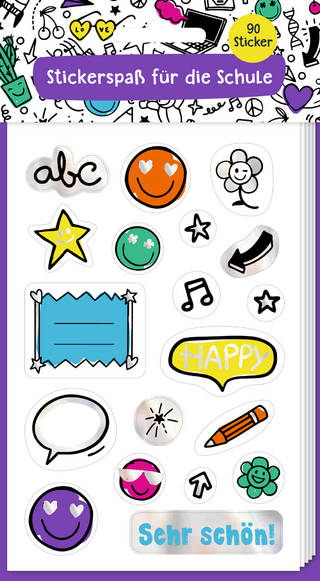 Sticker – Stickerspaß für die Schule