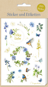 Sticker und Etiketten &ndash; Stickerbogen mit 100 Stickern