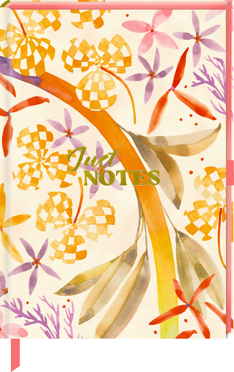 Notizbuch DIN A5 &ndash; Just Notes (ORANGE)
