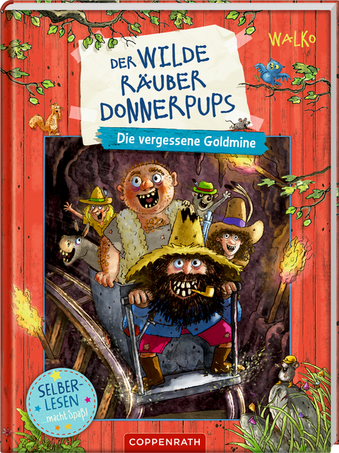 Der wilde Räuber Donnerpups (Leseanfänger, Bd. 1) -  Walko