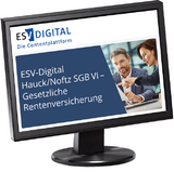 ESV-Digital Hauck/Noftz SGB VI AI - Gesetzliche Rentenversicherung - Jahresabonnement bei Kombibezug Print und Datenbank - 