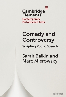 Comedy and Controversy - Sarah Balkin, Marc Mierowsky