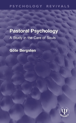 Pastoral Psychology - G&ouml;te Bergsten