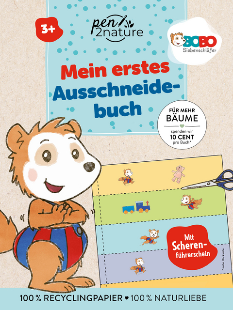 Bobo Siebenschl&auml;fer Mein erstes Ausschneidebuch