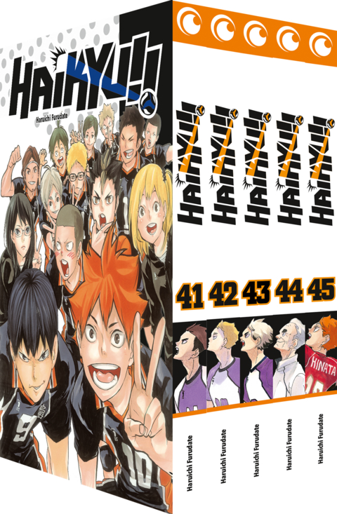 Haikyu!! Sammelbox 5 &ndash; Band 41-45 im Schuber - Haruichi Furudate