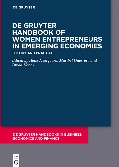 De Gruyter Handbook of Women Entrepreneurs in Emerging Economies - 