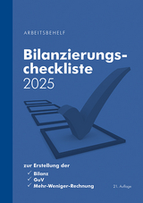 Bilanzierungscheckliste 2025 - Markus Brein, Christoph Denk