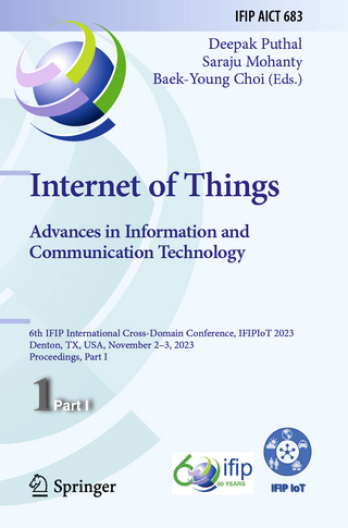 Internet of Things. Advances in Information and Communication Technology