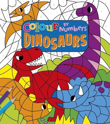 Colour by Numbers: Dinosaurs - Claire Stamper