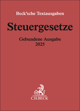 Steuergesetze Gebundene Ausgabe 2025 - Verlag C.H. Beck