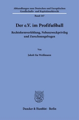 Der e.V. im Profifu&szlig;ball - Jakob Sia Wei&szlig;mann
