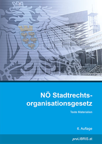 N&Ouml; Stadtrechtsorganisationsgesetz