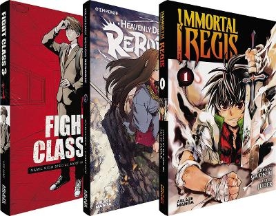 Ablaze Manhwa Spotlight Pack &ndash; Action/Adventure -  Gom-Guk, Lee Hak, On-Bi Ga
