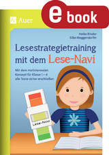 Lesestrategietraining mit dem Lese-Navi - Heike Binder, Silke Meggendorfer