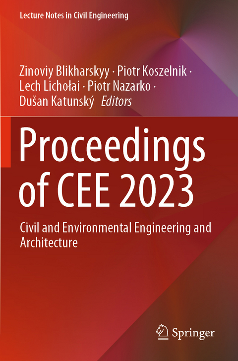 Proceedings of CEE 2023 - 