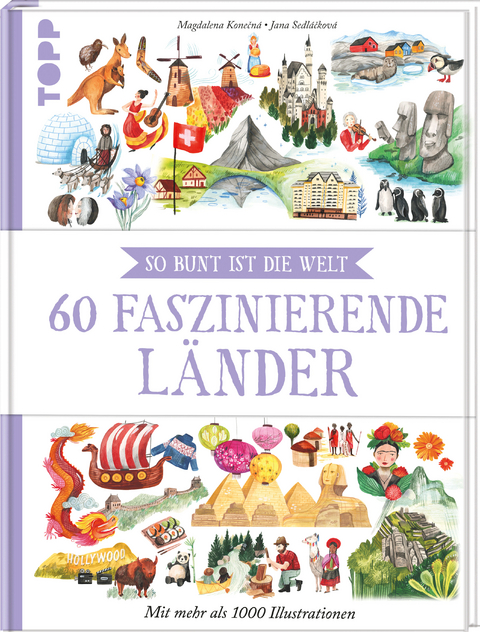 60 faszinierende L&auml;nder - Jana Sedl&aacute;čkov&aacute;