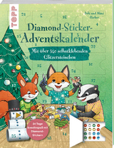 Diamond-Sticker-Adventskalender - Mimi Hecher, Bibi Hecher