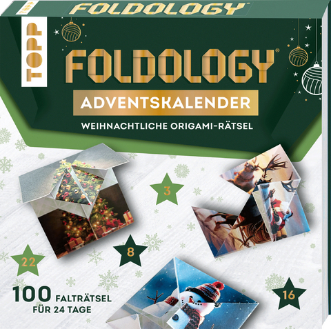 Foldology - Der Origami-R&auml;tsel-Adventskalender - Afanasiy Yermakov