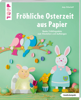 Fröhliche Osterzeit aus Papier