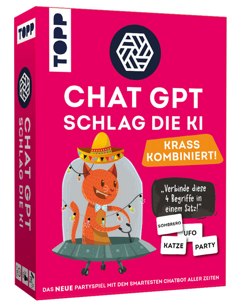 ChatGPT - Schlag die KI. Krass kombiniert! Wer schreibt aus vier Worten die beste Story? -  Frechverlag