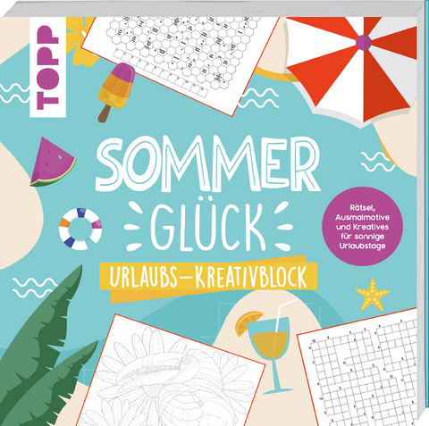 Sommergl&uuml;ck - Urlaubs-Kreativblock