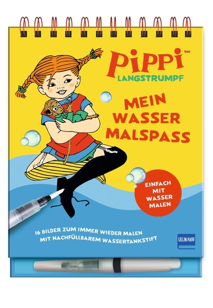 Pippi Langstrumpf - Mein Wassermalspa&szlig;