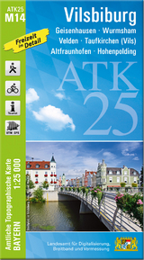 ATK25-M14 Vilsbiburg (Amtliche Topographische Karte 1:25000) - 