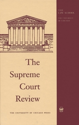 The Supreme Court Review, 2017 - 