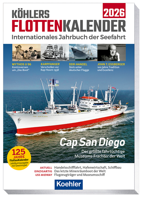 Köhlers Flottenkalender 2026 - 