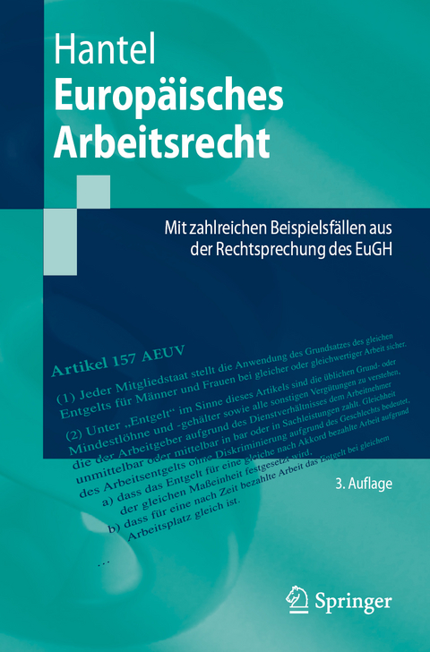 Europ&auml;isches Arbeitsrecht - Peter Hantel