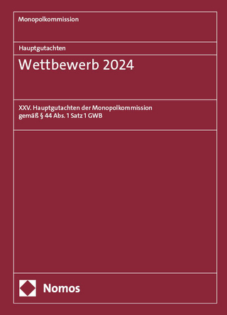 Monopolkommission Hauptgutachten / Hauptgutachten. Wettbewerb 2024