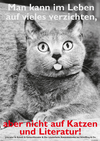 Postkarten Katzen und Literatur (VE10)