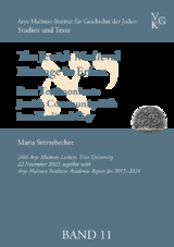 The Jewish Medieval Heritage in Erfurt - Maria St&uuml;rzebecher